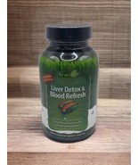 Irwin Naturals Liver Detox &amp; Blood Refresh 60 Sgels Exp 04/2025 - £17.41 GBP