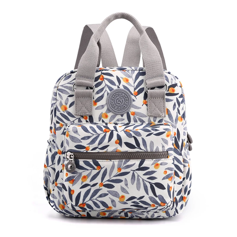 Fashion Flower Pattern Design Ladies Backpack Multifunctional Women&#39;s Anti-theft - £60.31 GBP