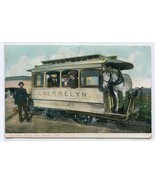 Cherrlyn Horse Rides Streetcar Denver Colorado 1910c postcard - $6.44