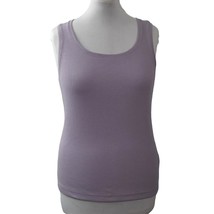 Chicos Tivona Tank Top Womens 12  Chicos 2 True Color Tee Wisteria Purpl... - $18.99