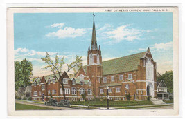 First Lutheran Church Sioux Falls South Dakota postcard - $5.94