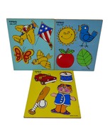 Playskool Colors I See  My Toys  Things That Fly Wooden Puzzles - $346.90 MXN