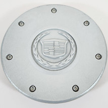 ONE 2003-2004 Cadillac CTS # 4567 16&quot; 7 Spoke Wheel Silver Center Cap # 9594176 - £43.09 GBP