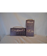 Baltimore Ravens Dad/Man Cave Plaques/Signs - $54.16 CAD