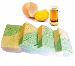 2 Bars Homemade Beer &amp; Egg Conditioning Bubbly Shampoo Bar With Argan Oil - $184.69 MXN