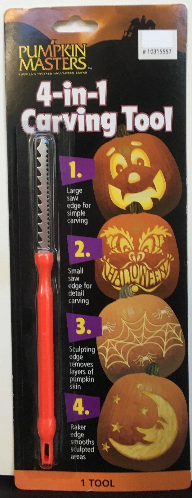 New sealed Pumpkin Masters 4-in-1 Carving Tool - $4.94