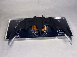 Batman (1989) Batarang, Solid Resin, Display Plaque, Real Prop Replica - £54.57 GBP