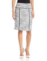 ANNE KLEIN Tweed Wear to Work Boucle Pencil Skirt NWT 2 - £7.30 GBP