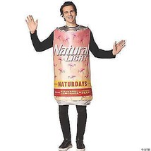 Naturdays Light Beer Can Costume Adult Men Women Alcohol Funny Halloween GC25... - £50.81 GBP
