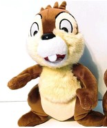 Disney Parks Chip Plush Toy Brown White 9&quot; Bean Bag Bottom - $112.09 MXN