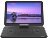17.5&quot; Portable Dvd Player With 15.6&quot; Large Hd Screen, 6 Hours Rechargeab... - $204.99