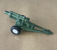 Vintage Tootsietoy Military Army Howitzer Cannon Gun Trailer Vintage USA - $7.99