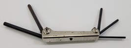 *J1) Vintage Eklind 20511 Fold Up Hex Key Tool 5 Count - €8,51 EUR