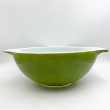 Vintage Pyrex #444 Cinderella Avocado (Dark) Green 4 Qt Mixing Nesting Bowl - £15.45 GBP