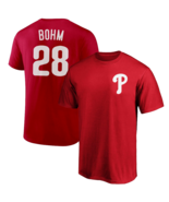Alec Bohm T-Shirt Philadelphia Phillies Player Name &amp; Number Soft Jersey... - $373.29 MXN