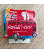 Coca Cola Happy Bus Pullback Car Official Merchanse to 2012 London Olympics - $16.50