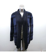 Motherhood Maternity Blue Open Front Cardigan Sweater Size XL Long Sleeve  - $7.92
