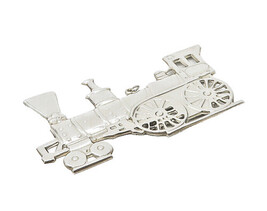 Wondershop Train Christmas Tree Ornament Mint/Pink/Yellow image 14