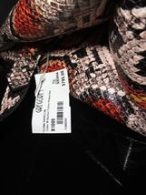 Elena Ghisellini Globe M Spotted Python Printed Bag NWTS image 2