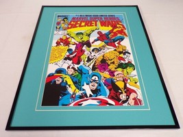 Marvel Comics Secret Wars #1 Framed 16x20 Cover Poster Display - £62.31 GBP