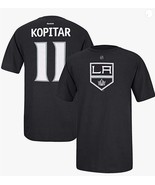 Reebok Herren Los Angeles Kings Kopitar #11 Kurzarm, Schwarz, Klein - $370.49 MXN