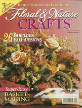 Floral &amp; Nature Crafts Magazine Better Homes and Gardens September 1996  - $4.99
