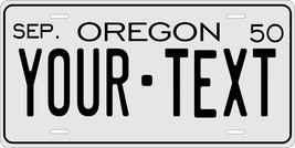 Oregon 1950 License Plate Personalized Custom Car Bike Motorcycle Moped Key tag - £8.78 GBP+