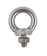 (4) 304 STAINLESS STEEL LIFTING EYE BOLT M6 WITH NUT MACHINE LIFTING 120... - $18.52 CAD