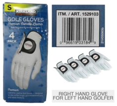 K.S Right Hand Leather Golf Glove For Left Hand Golfer Small #1529103 (OPEN BOX) - £15.96 GBP