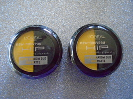 Lot of Two New L’Oreal Matte Eye Shadow Duos #907 Striking – See Description - £9.35 GBP