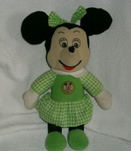 13&quot; Vintage 1976 Minnie Mouse Club Knickerbocker Disney Plush Stuffed Animal Toy - £21.51 GBP