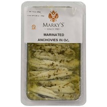 Anchovy Fillets Marinated in Oil and Vinegar - 44 x 7 oz tray - $363.59