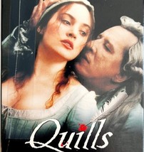 2000 Quills Vintage VHS Historical Drama Geoffrey Rush Winslet Caine Pho... - $19.99