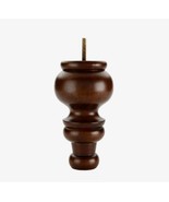 7&quot; Wood Round Tapered Furniture Feet - Set of 4 - £31.34 GBP