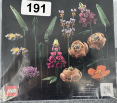 LEGO 10313 Botanical Collection Wildflower Bouquet Instruction Manual Bo... - $8.90