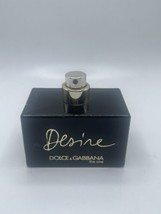 Desire The One by Dolce Gabbana 1.6 oz / 50 ml Eau De Parfum Spray 80% Full READ - £32.04 GBP