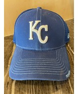 New Era Kansas City Royals 39 Thirty Fitted Baseball Hat Cap Men's Med/Large - $26.99