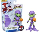 Spidey and His Amazing Friends Marvel Green Goblin Hero Figure, 4-Inch S... - £20.49 GBP