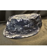 US Navy NWU Digital Camo Working Utility Cap Sz 6 3/4 Type I Blue SEKRI - $20.58 CAD
