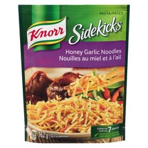 8 Pouches Of Knorr Sidekicks Honey Garlic Noodles Side Dish 162g / 5.7 oz Each - £30.16 GBP
