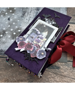 Witch junk journal handmade Magic grimoire Witchy junk book for sale com... - $500.00