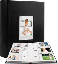 Photographic Album For Fujifilm Instax Mini Camera, 180 Pockets Instax, Black. - $40.94