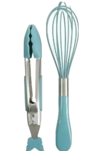 Pioneer Woman ~ Blooming Bouquet ~ 3.5 x 4.25 Ceramic Crock 4-Pc. Mini Utensils Item image 8