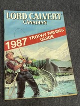 Vintage 1986 Lord Calvert Canada Guide Trophy Fishing Guide Travel Brochure - £8.87 GBP