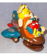 M &amp; M Mars Candies Red and Yellow Battery Airplane with Sound and Lights  - $34.19 CAD