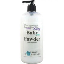 Eclectic Lady Baby Powder Scent Body Wash (16 fl oz) NEW!!! - £19.85 GBP