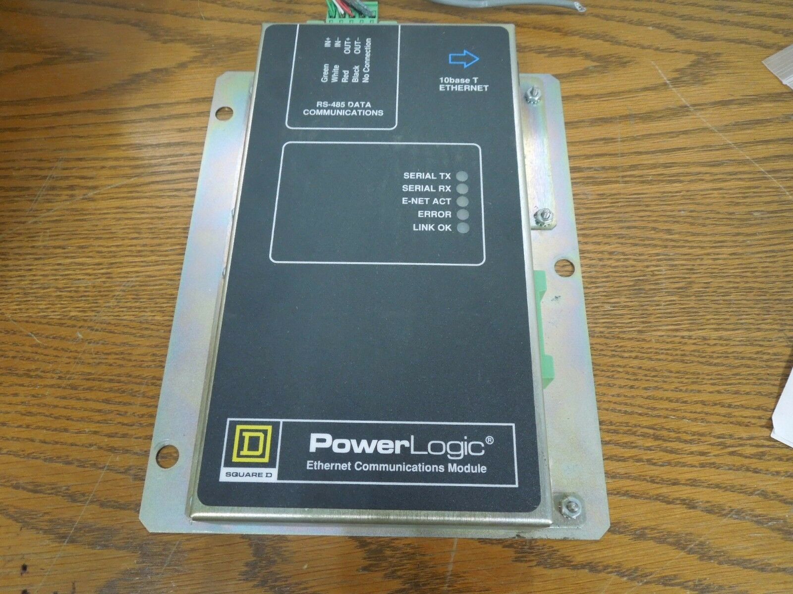 Square D Power Logic Ethernet Communications Module Class 3020 Model ECM... - $800.00