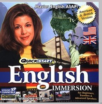 Quickstart Immersion English. A Powerful Learning Tool. Ships Fast / Ships Free! - £6.99 GBP