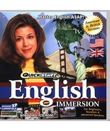 QUICKSTART IMMERSION ENGLISH. A POWERFUL LEARNING TOOL. SHIPS FAST / SHI... - £6.88 GBP
