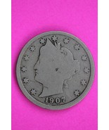 Mint Error Rotated Die 1907 V Liberty Nickel Guaranteed Authentic Genuin... - $41.01 CAD